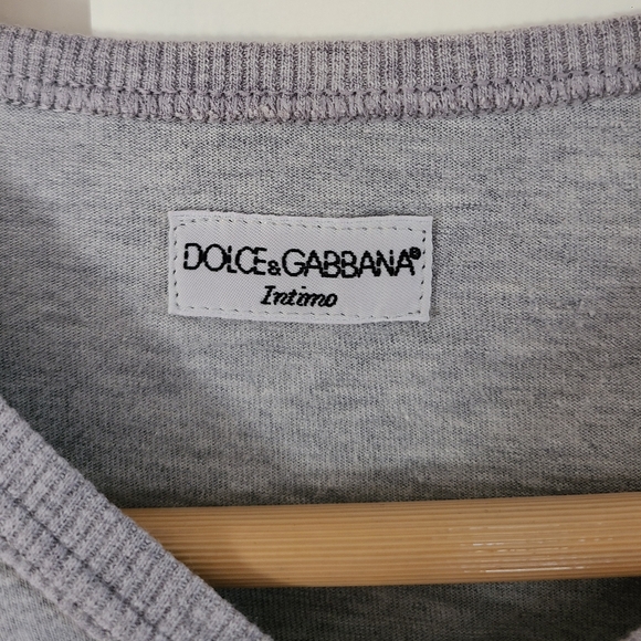 DOLCE & GABANNA INTIMO - Grey top - Picture 6 of 6